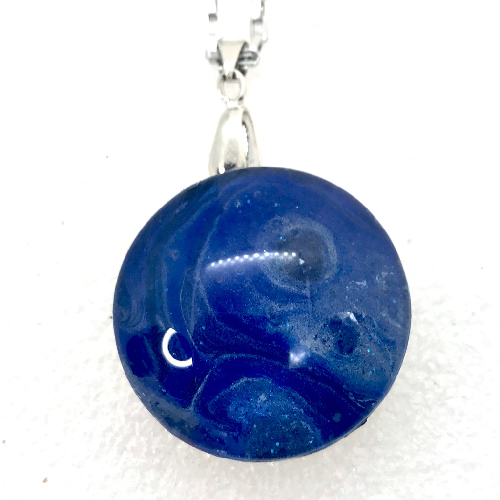 Statement Snap Pendant With Handmade 30mm Snap Sj30 Simple Round